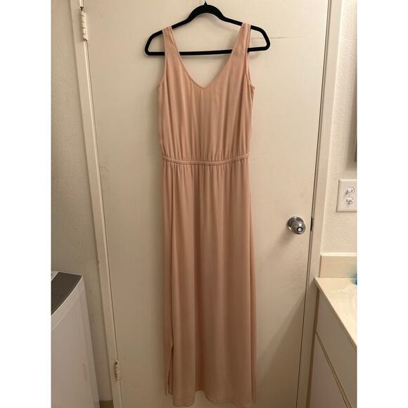 Show Me‎ Your Mumu Kendall Bridesmaid Dress Pink Show Me The Ring V Neck Slit S - Picture 3 of 8